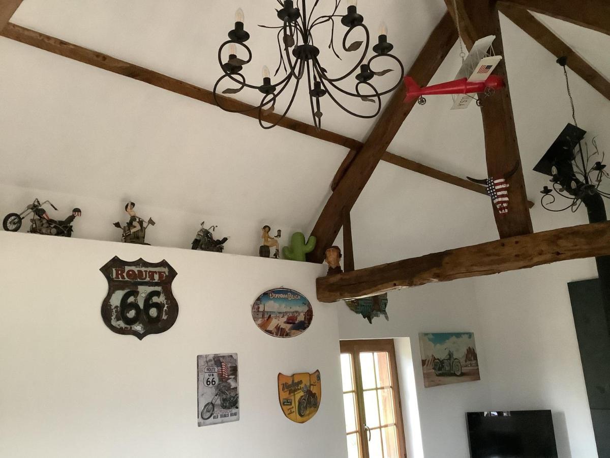 Gite A La Campagne Saint-Leger-du-Gennetey Buitenkant foto